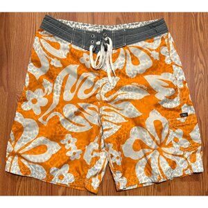 Rip Curl Board Shorts Mens 34 9" Floral  Beach Swim Trunks